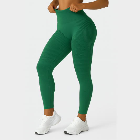3D Leggings  - Grün